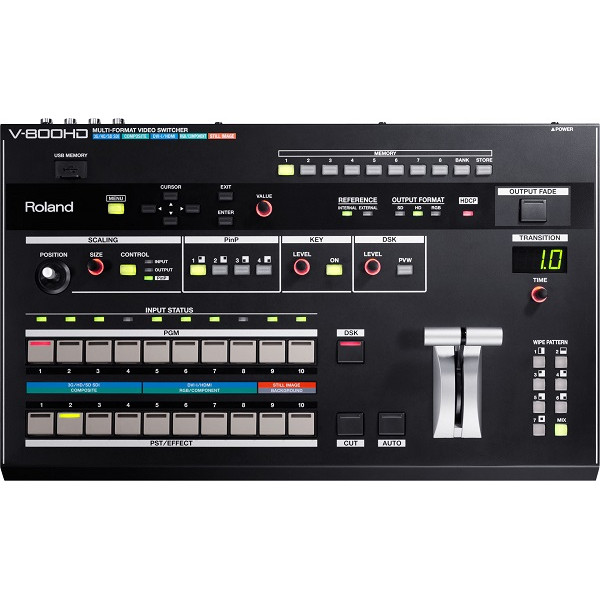 マルチフォーマットビデオスイッチャー V-800HD MKⅡ (Roland)